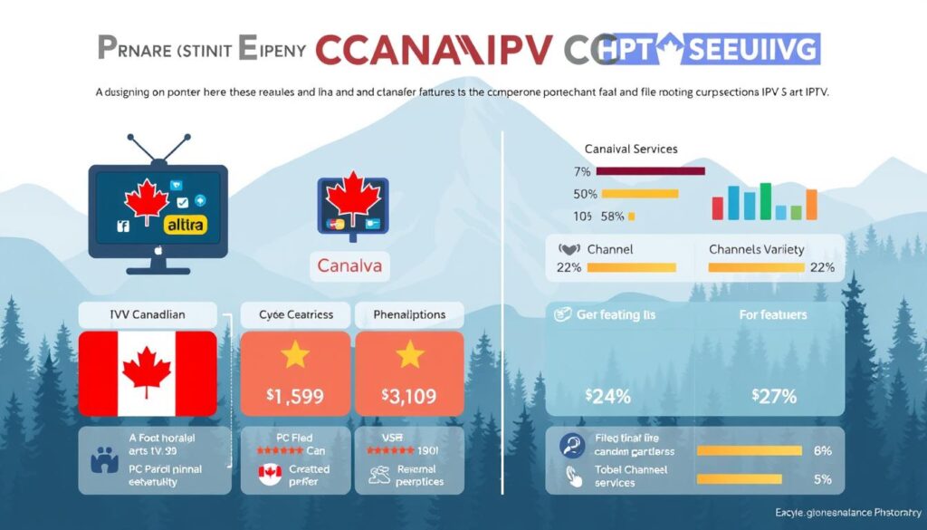 Canadian IPTV Services Comparison