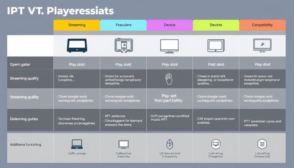 IPTV Player Features Comparison