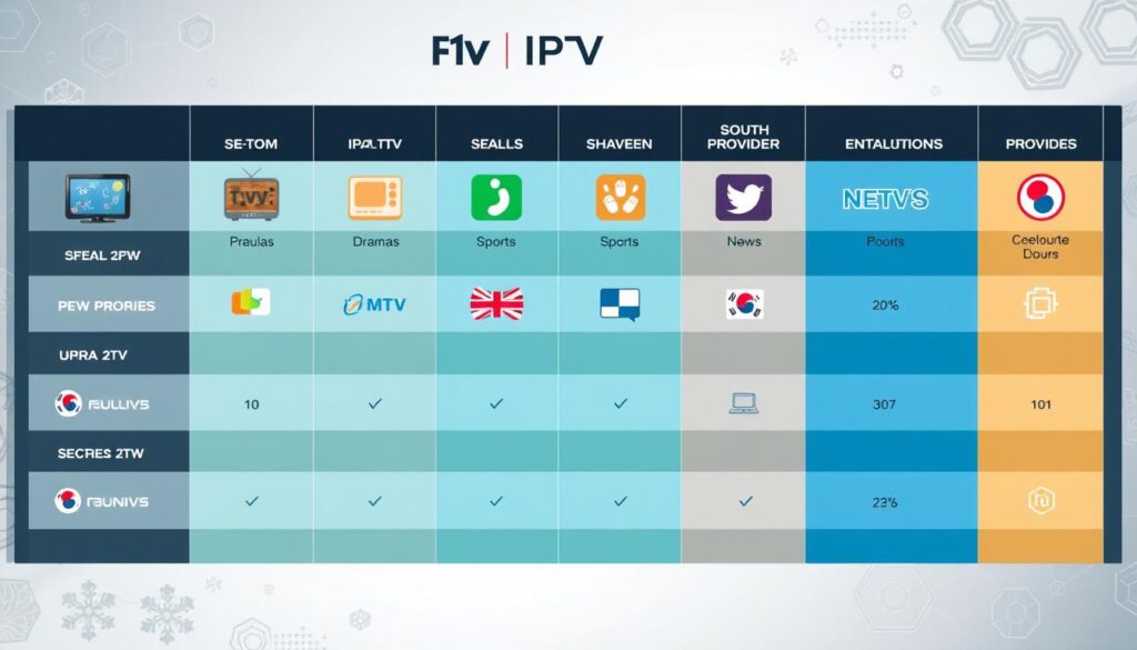 Korean IPTV Providers Comparison